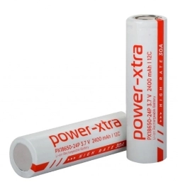 POWER-XTRA PX18650 2400 mAh Pil